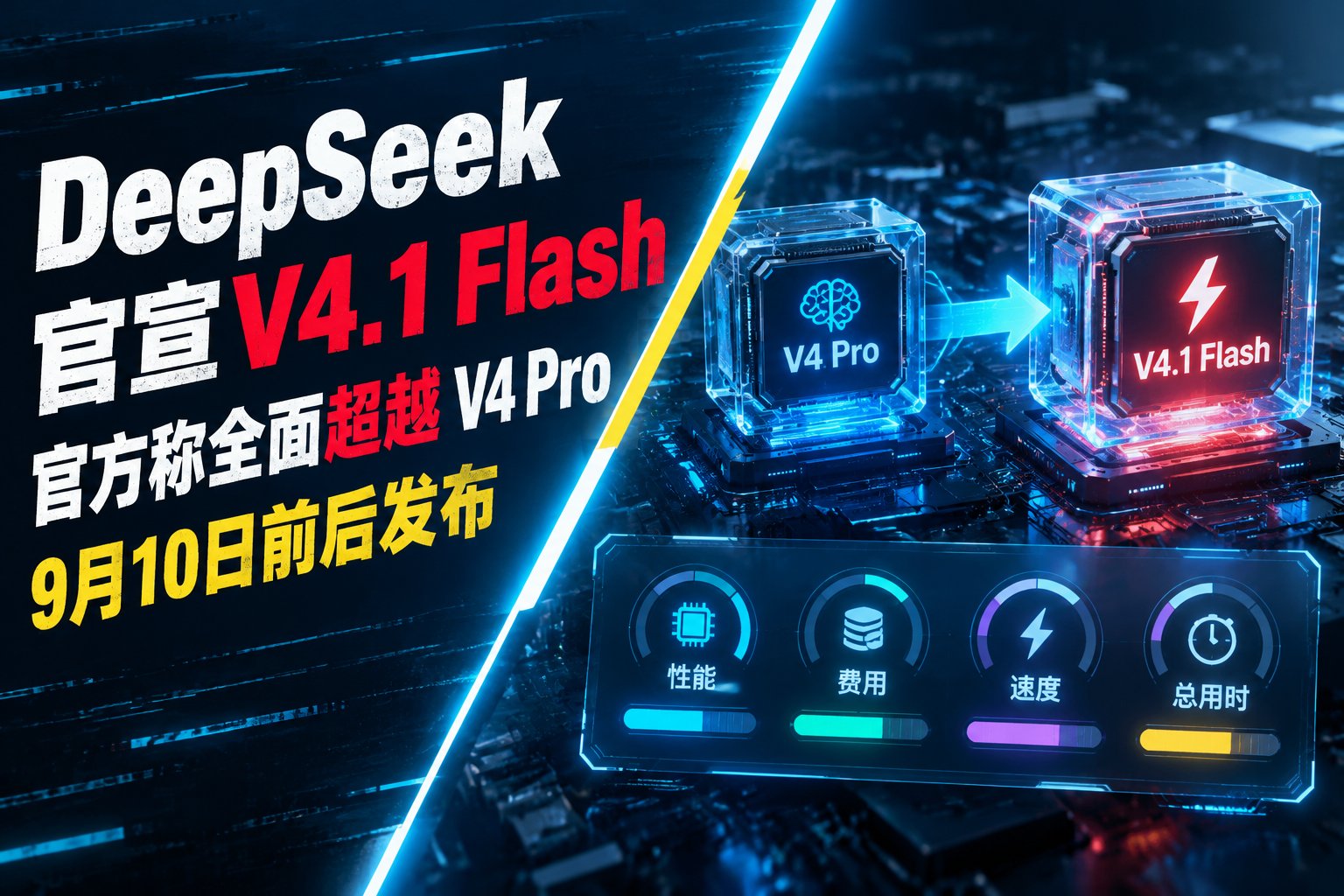 DeepSeek官宣V4.1 Flash！官方称全面超越V4 Pro